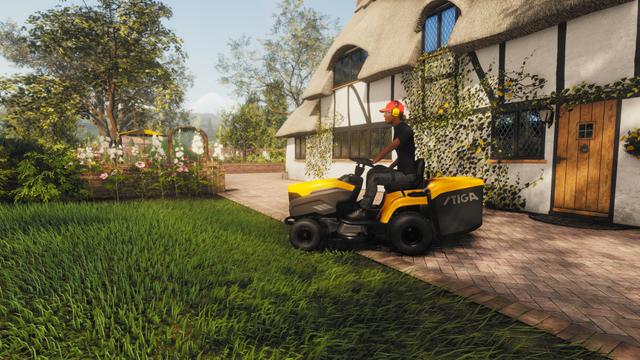Lawn Mowing Simulator's background
