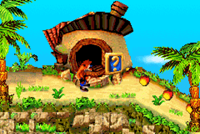 Crash Bandicoot 2: N-Tranced's background