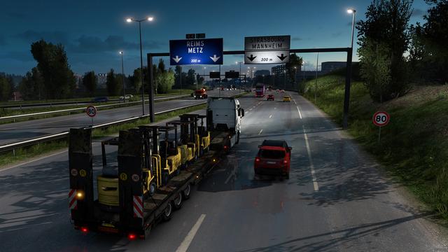 Euro Truck Simulator 2's background