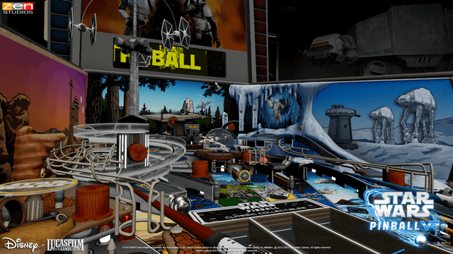 Star Wars Pinball VR's background