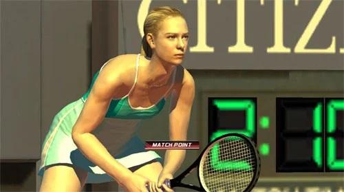 Virtua Tennis 3's background