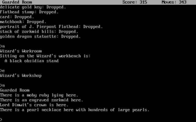 Zork II: The Wizard of Frobozz's background