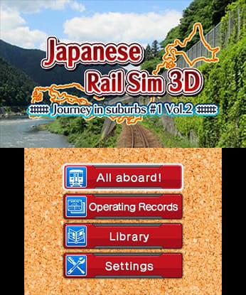 Japanese Rail Sim 3D Journey in suburbs #1 Vol.2's background