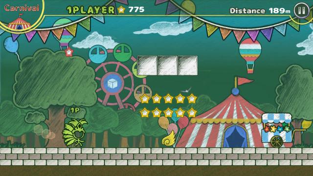 Chalk Dash Carnival's background