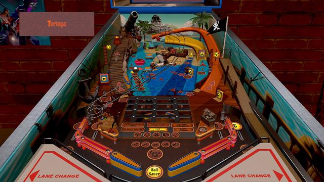 Pirates Pinball's background