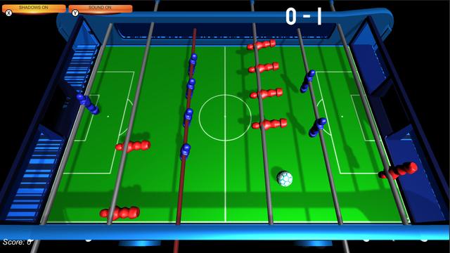 Table Soccer Foosball's background