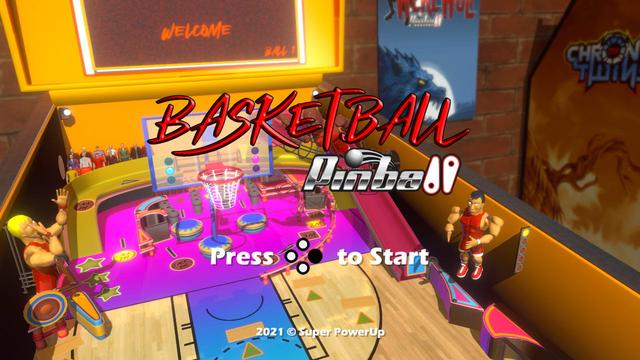 Basketball Pinball's background