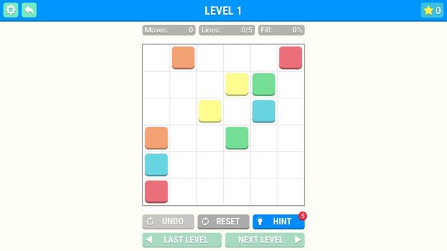 Color Dots Connect's background