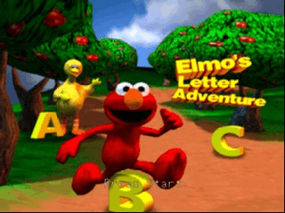 Sesame Street: Elmo's Letter Adventure's background