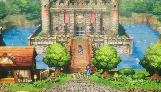 Dragon Quest III: HD-2D Remake's background