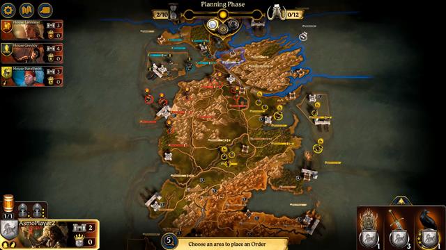 A Game of Thrones: The Board Game - Digital Edition's background