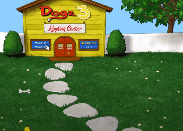 Dogz 3: Your Virtual Petz's background
