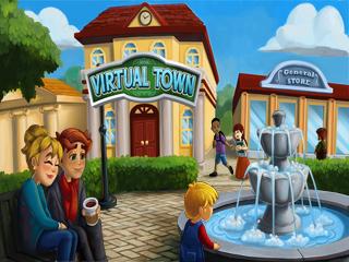 Virtual Town's background