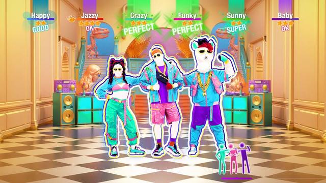 Just Dance 2022's background