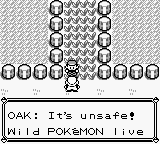 Pokémon Red Version's background