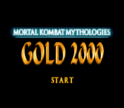 Mortal Kombat Mythologies: Gold 2000's background