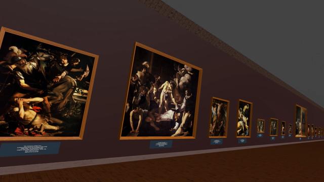 Great Paintings VR's background