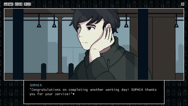 Twilight Town: A Cyberpunk Day In Life's background