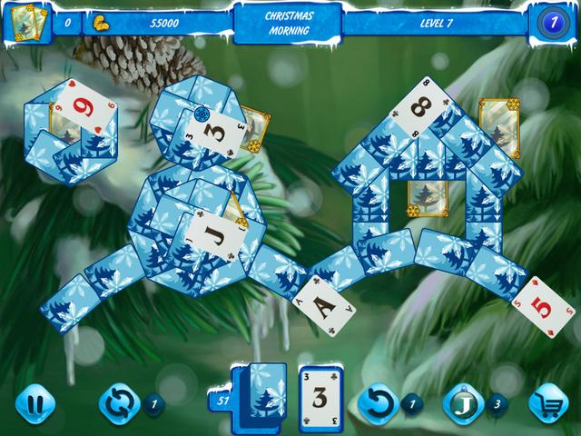 Solitaire Jack Frost: Winter Adventures 2's background