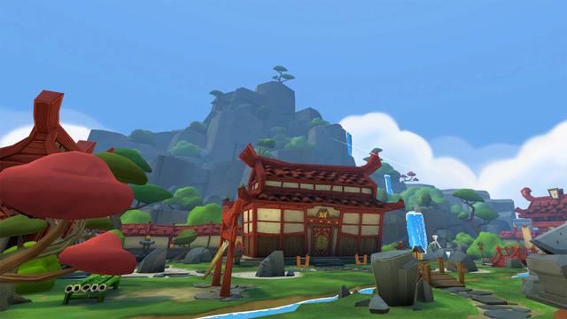 Fruit Ninja VR 2's background