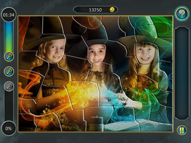 Alice's Jigsaw Time Travel 2's background