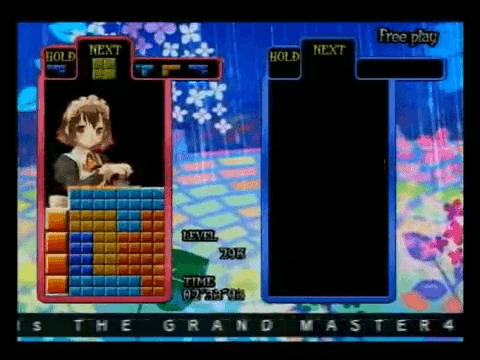 Tetris: The Grand Master 4 - The Masters of Round's background