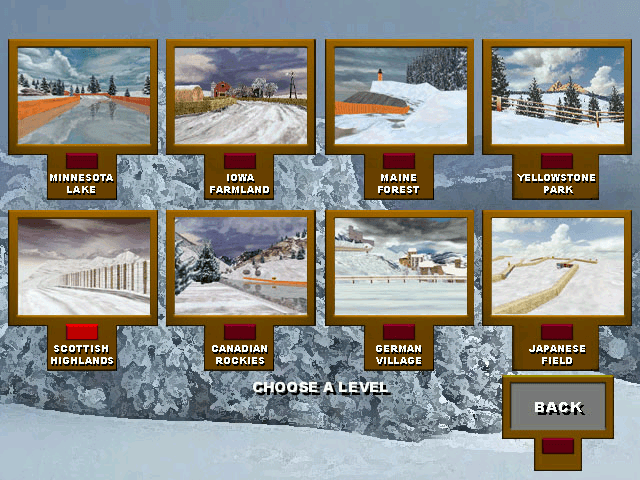 Snowmobile Championship 2000's background