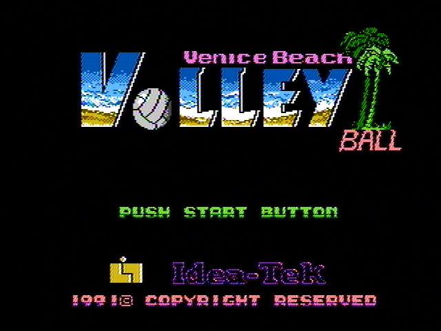 Venice Beach Volleyball's background