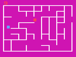 A Labyrinth Game / Supermind's background