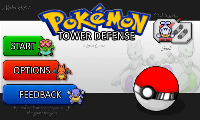 Pokémon Tower Defense's background