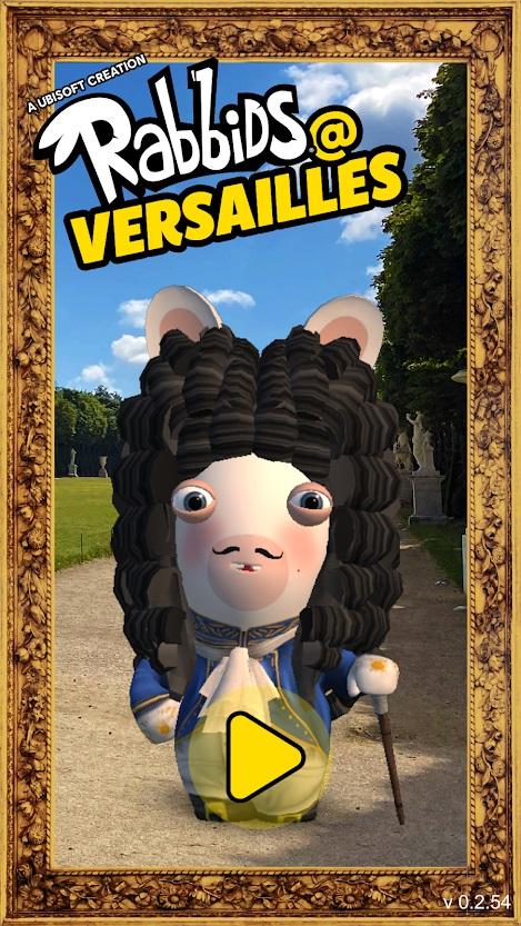 Rabbids at Versailles's background