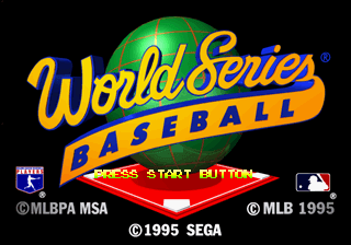 World Series Baseball's background