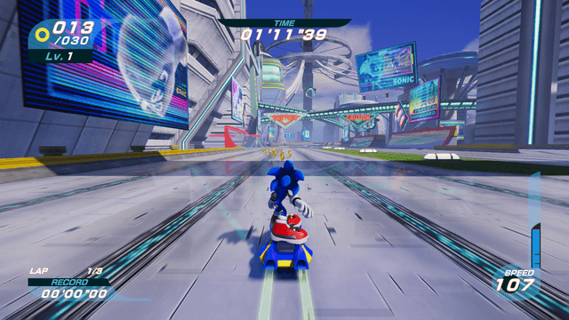 Sonic Riders EVO's background