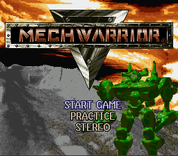 MechWarrior's background