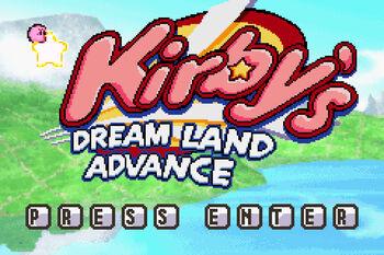 Kirby's Dream Land Advance's background