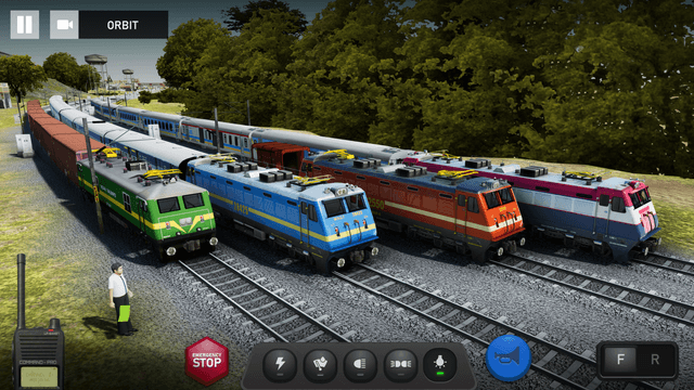 Indian Train Simulator's background