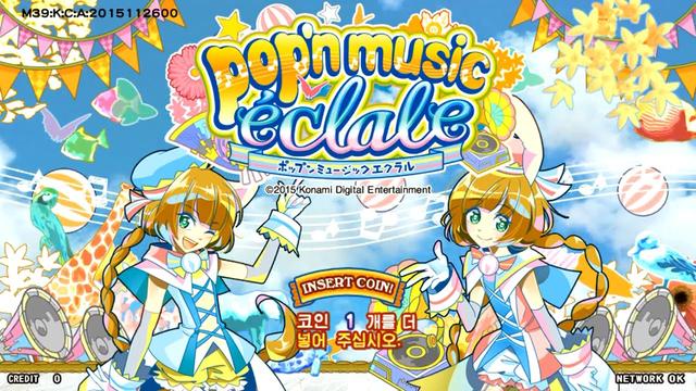 Pop'n Music éclale's background