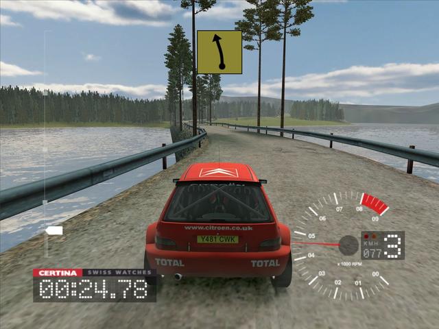 Colin McRae Rally 3's background