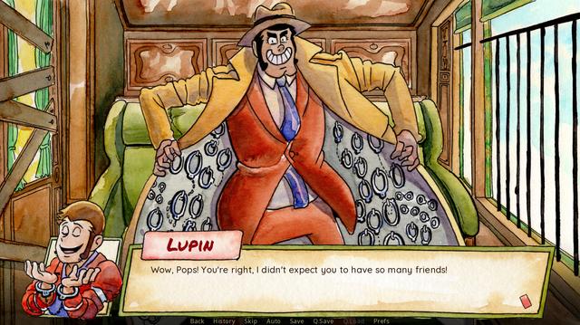 Is Lupin Still Flirting?'s background