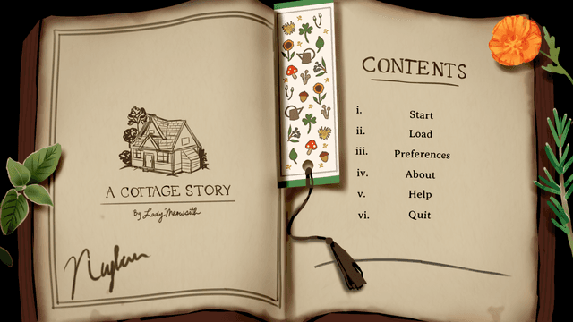 A Cottage Story's background