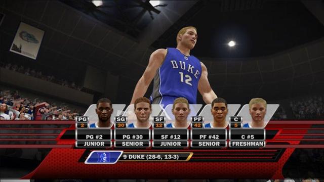 NCAA Basketball 10's background