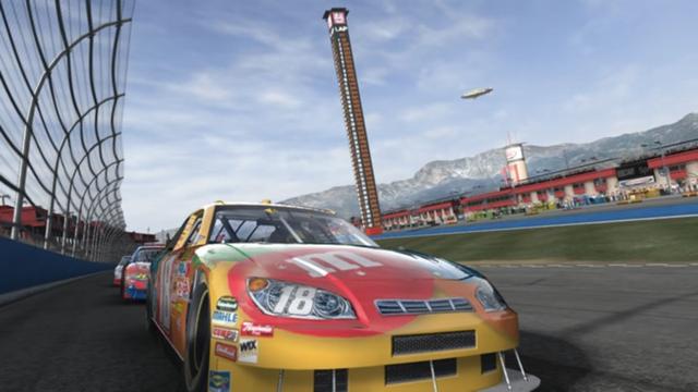 NASCAR 09's background