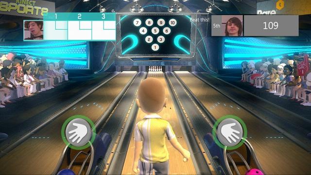 10 Frame Bowling's background