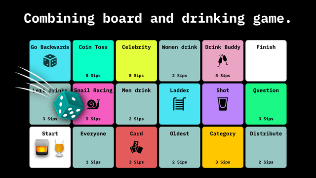 Drynk: Board and Drinking Game's background