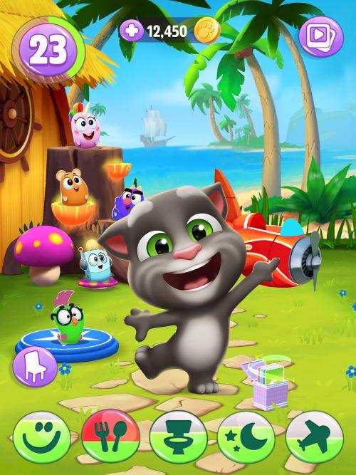 My Talking Tom 2's background