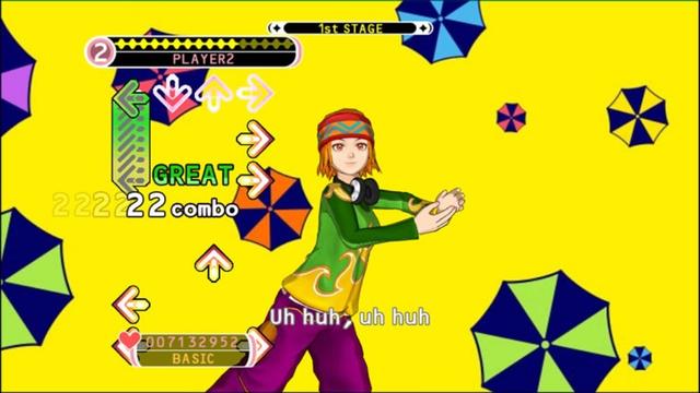 Dance Dance Revolution Universe 3's background