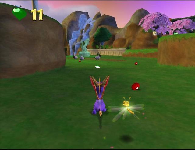 Spyro: Enter the Dragonfly's background