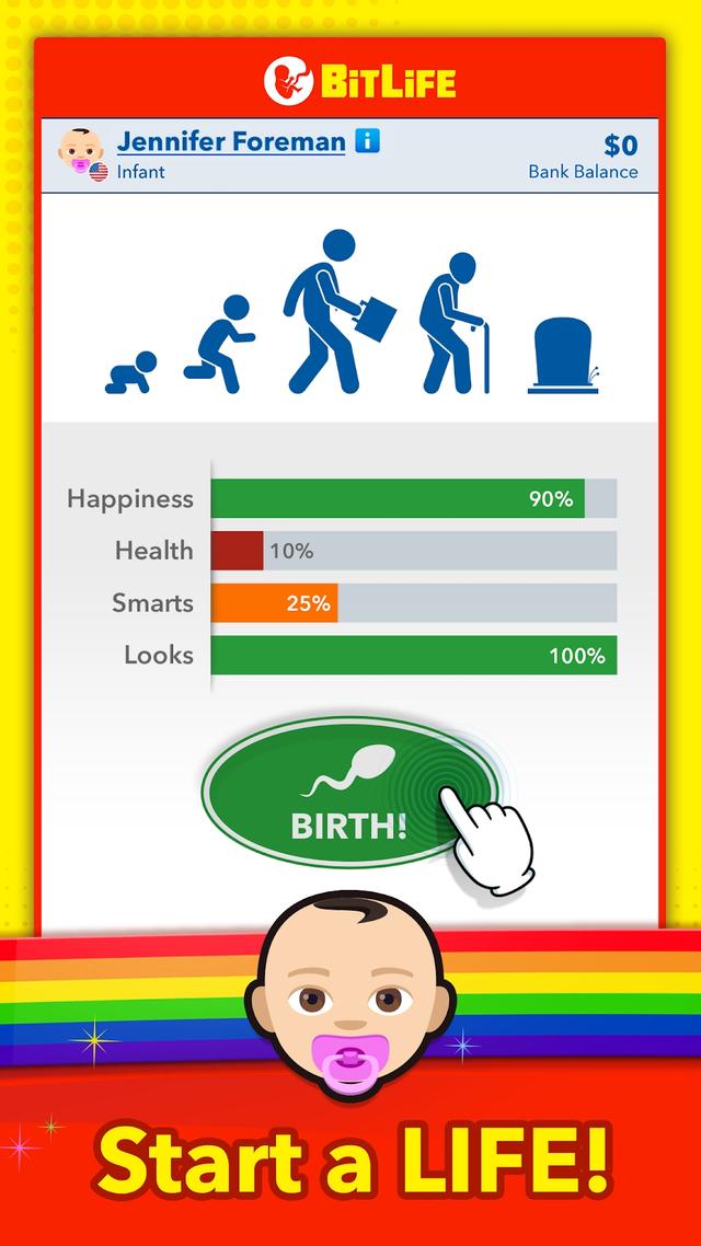 BitLife's background