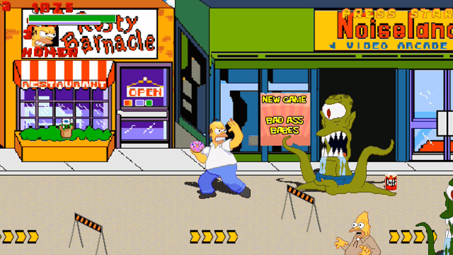 Simpsons Treehouse of horror's background