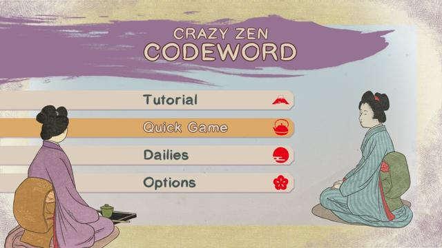 Crazy Zen Codeword's background